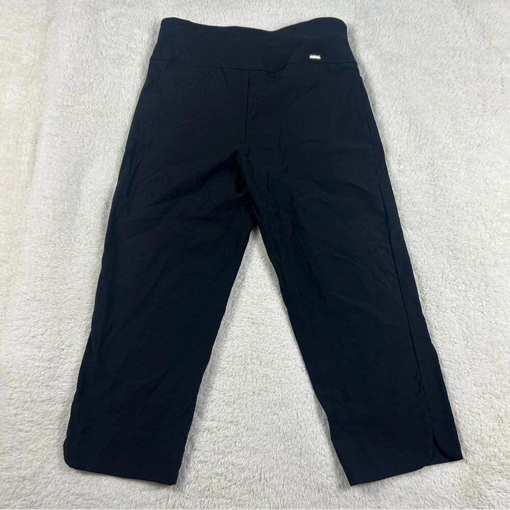 Eileen Fisher Black Wide Leg Casual Pants - Picture 8 of 12